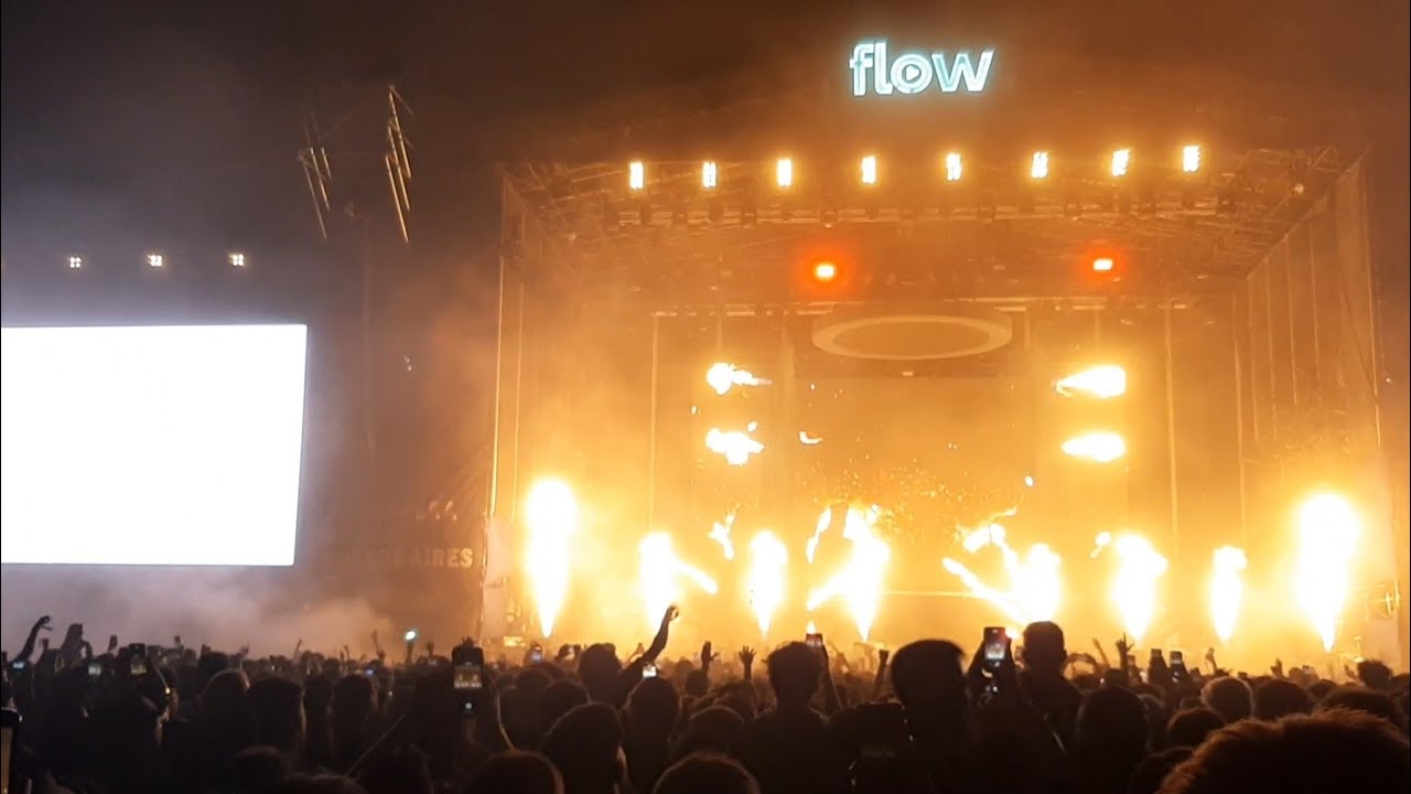 Travis Scott en Argentina Primavera Sound 2022.