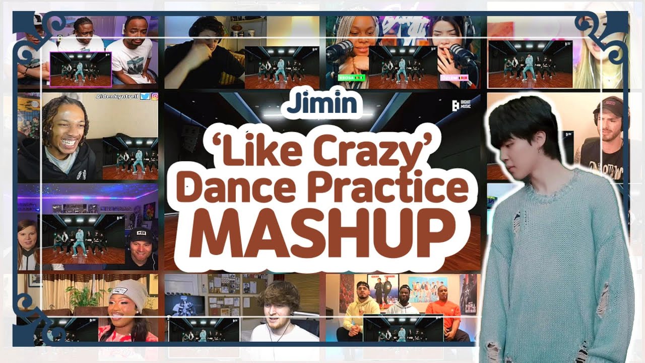 지민 (Jimin) 'Like Crazy' Dance Practice reaction MASHUP 해외반응 모음