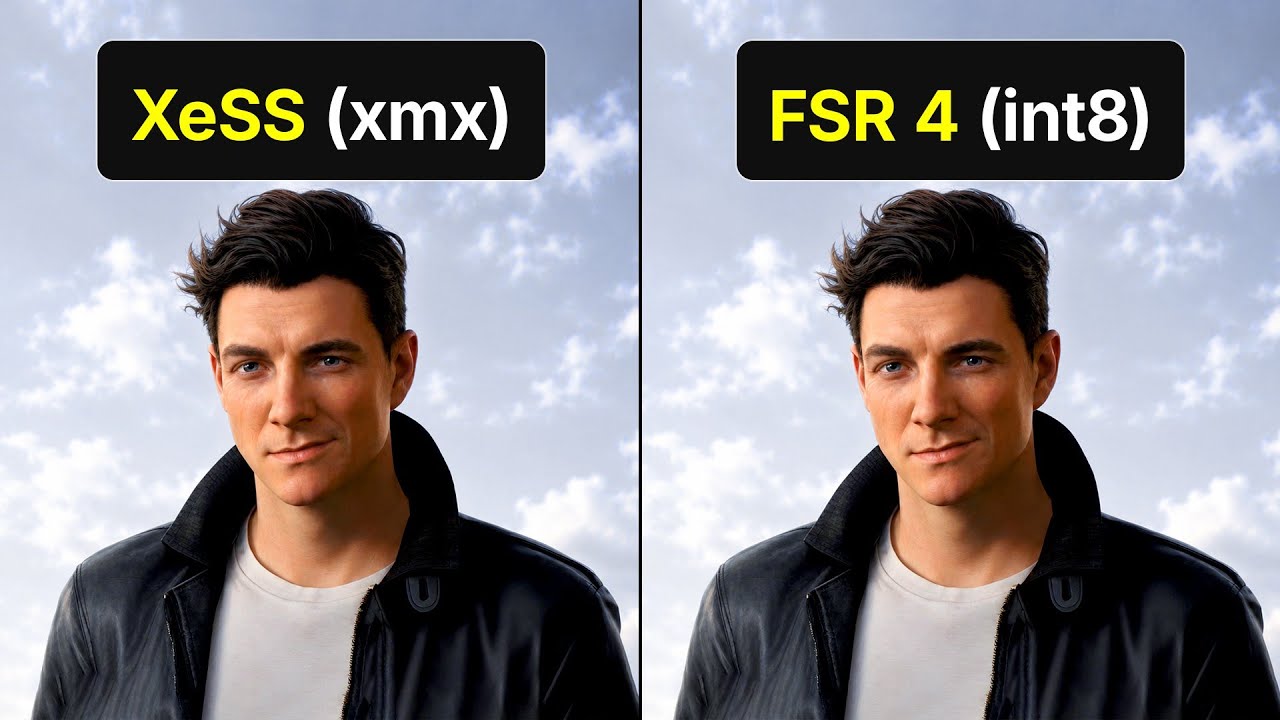Is FSR 4 (int8) Better Than XeSS (xmx)? 🔥