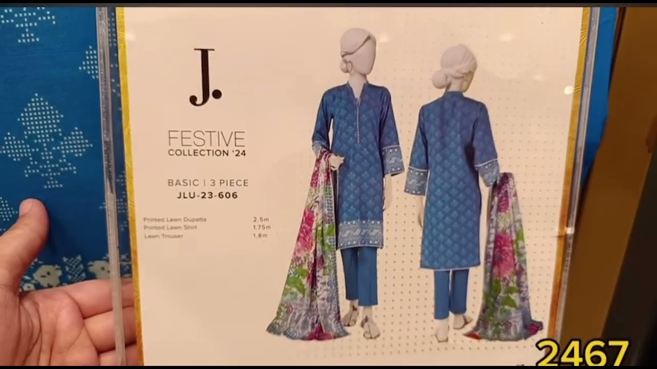 J. Junaid Jamshed Festive Sale started Flat 40% OFF