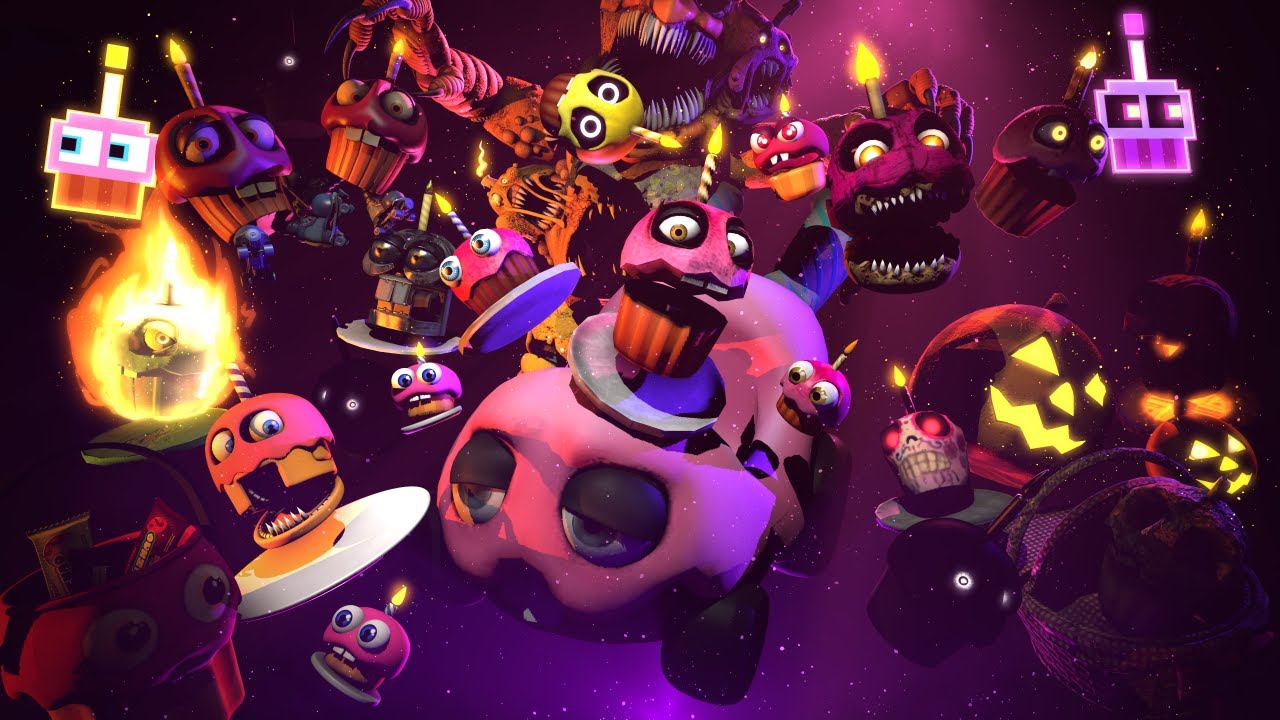 FNaF Cupcake Generations | Speed Art (sfm)