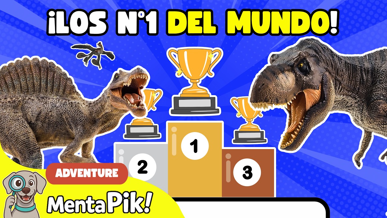 🦖 ¡Gala de PREMIOS de Dinosaurios! 🦖 ¿Quién ganará un trofeo? Dinosaurios para niños