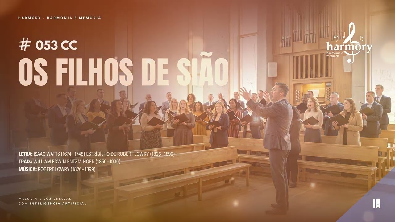 OS FILHOS DE SIÃO - 053 CC - Sião é a nossa santa e gloriosa cidade, também perene morada