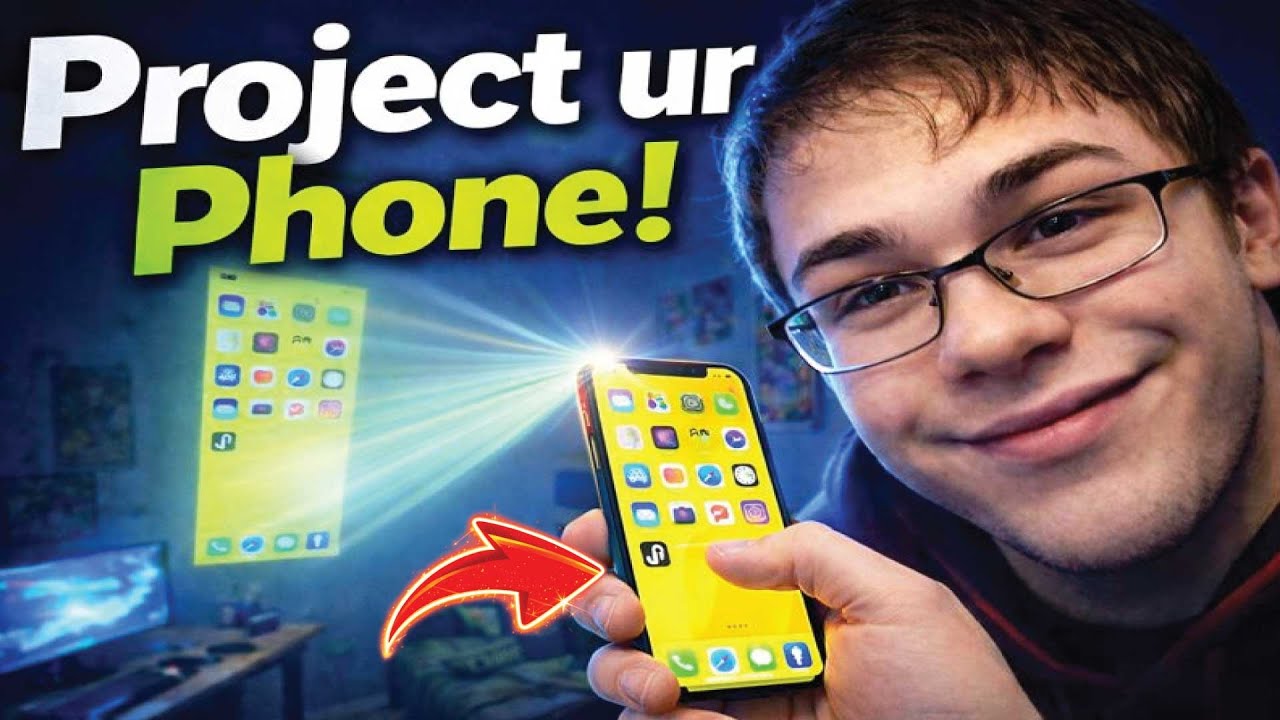 Projector App Project Phone Screen to Wall 2026 – iOS Android Compatible