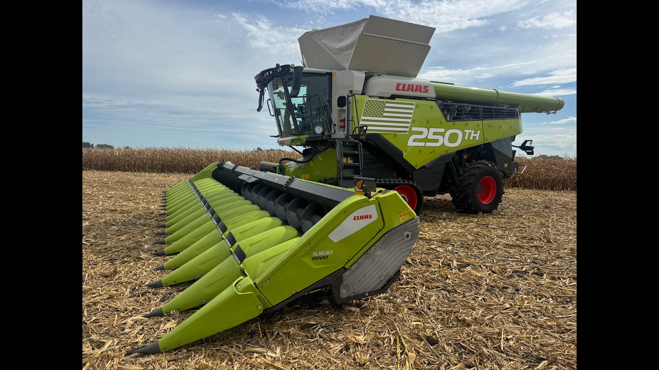 CLAAS представляет новые кукурузные жатки ROVIO | Выставка Farm Progress Show 2026