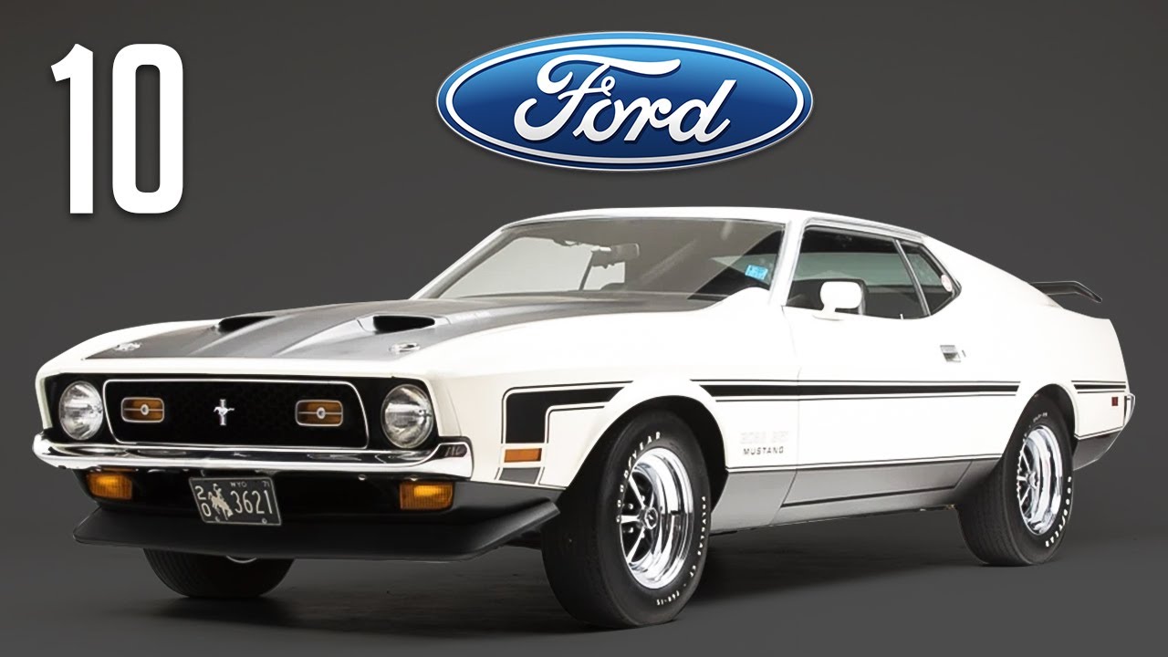 СВЯТОЙ ГРААЛЬ Ford — 10 лучших маслкаров Ford, когда-либо проданных