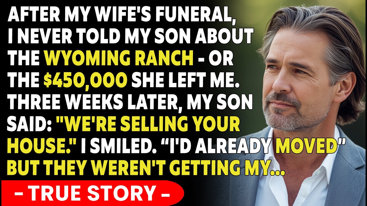 After My Wife's Funeral, I Never Told My Son About Rachel's Wyoming Ranch. 3 Weeks...