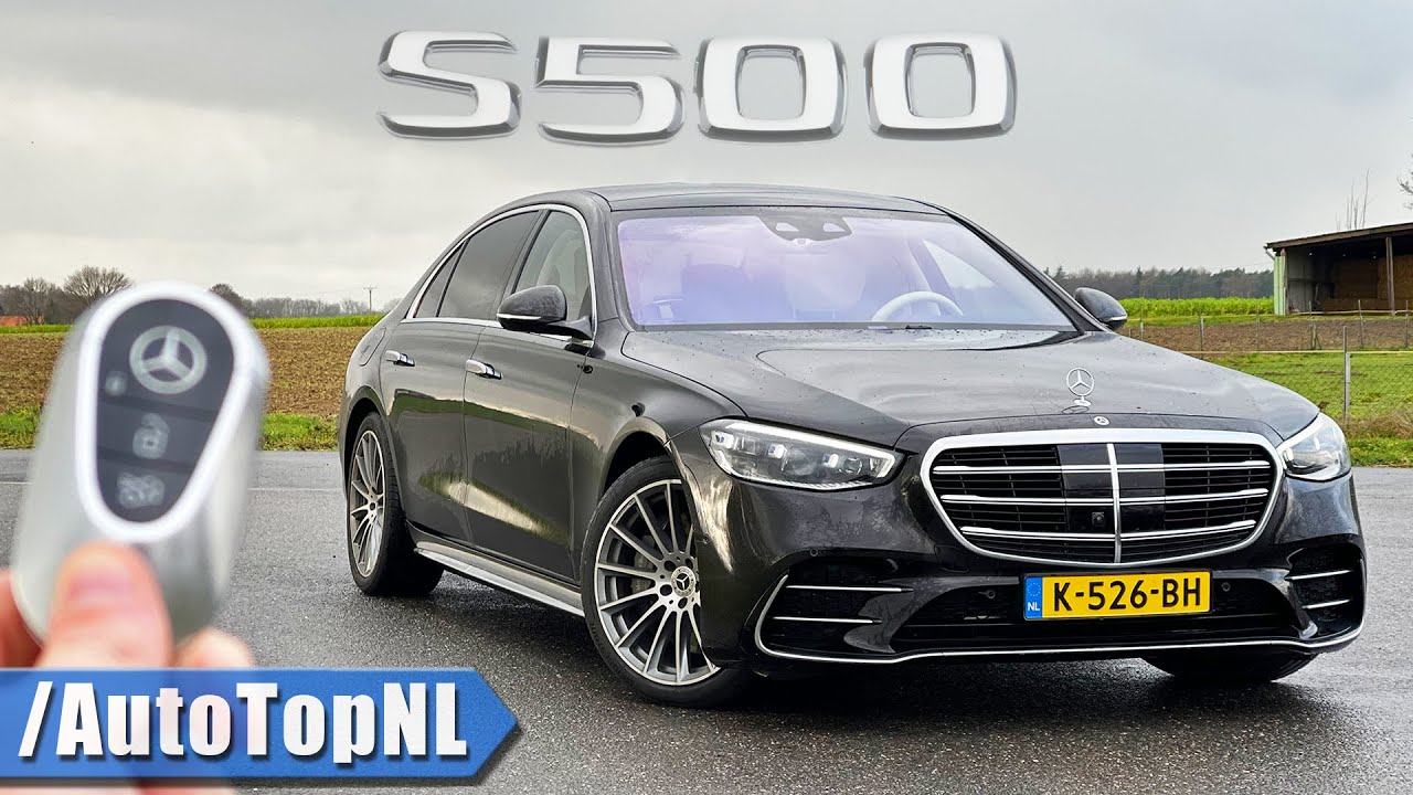 2021 Mercedes Benz S class S500 REVIEW on AUTOBAHN [NO SPEED LIMIT] by AutoTopNL