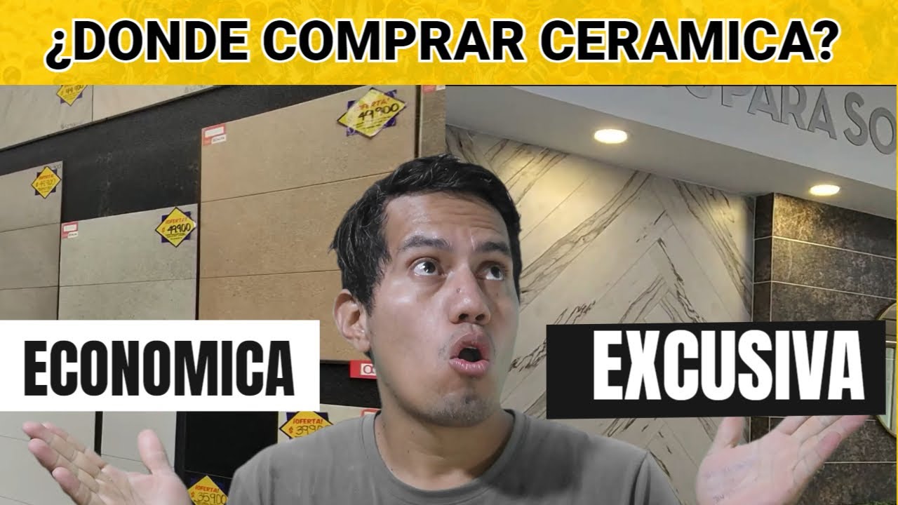 DONDE comprar CERAMICA / economica o exclusiva.