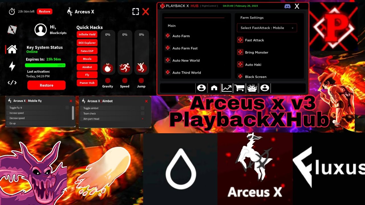 BloxFruit Script Valentine's Update &hearts;️ | BloxFruit Script PlaybackXHub + Arceus x v3!
