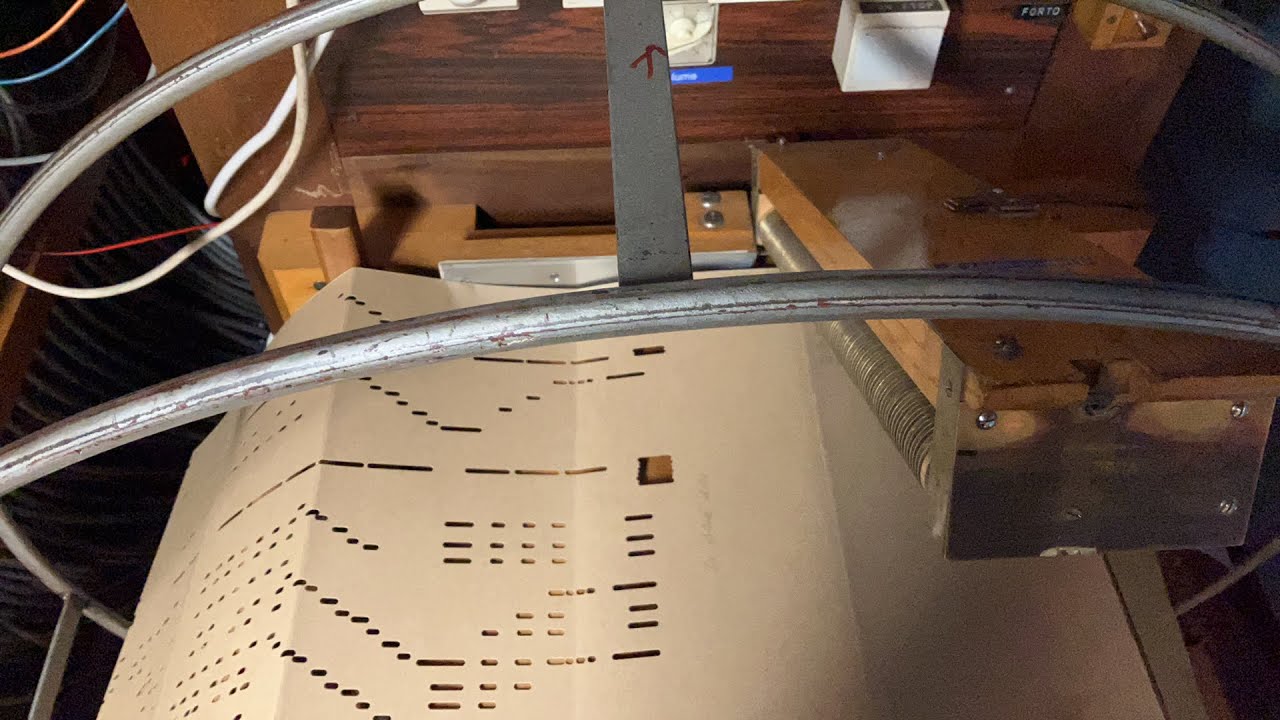 Orgel plezier langs achter