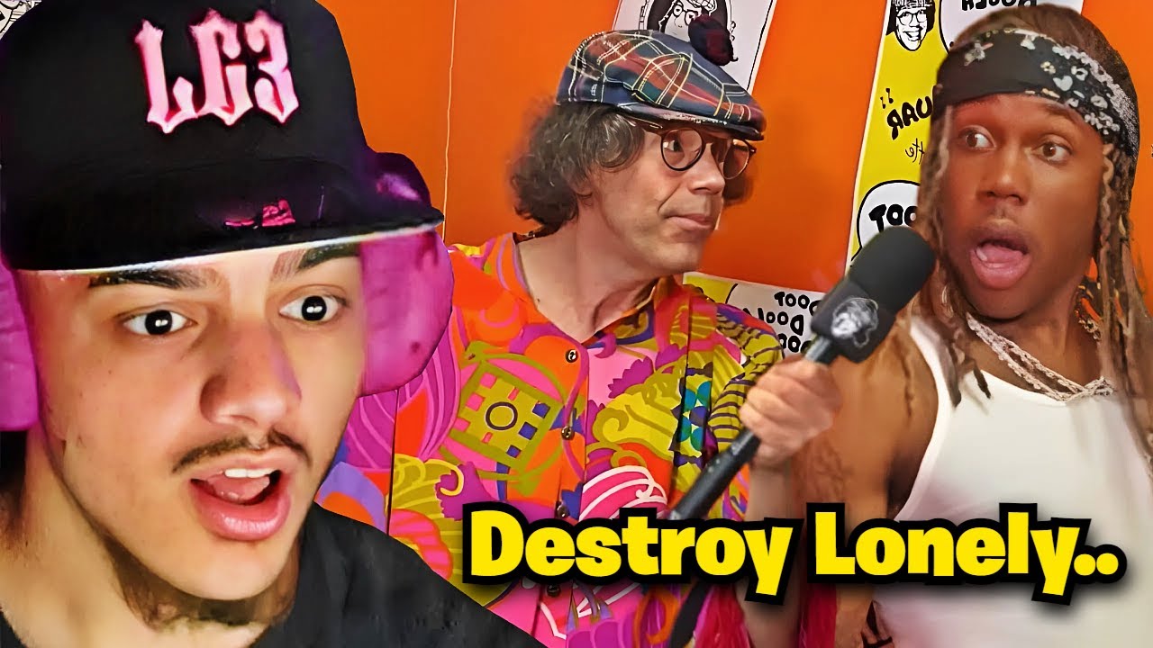 Nardwuar EXPOSES Destroy Lonely On A Interview..