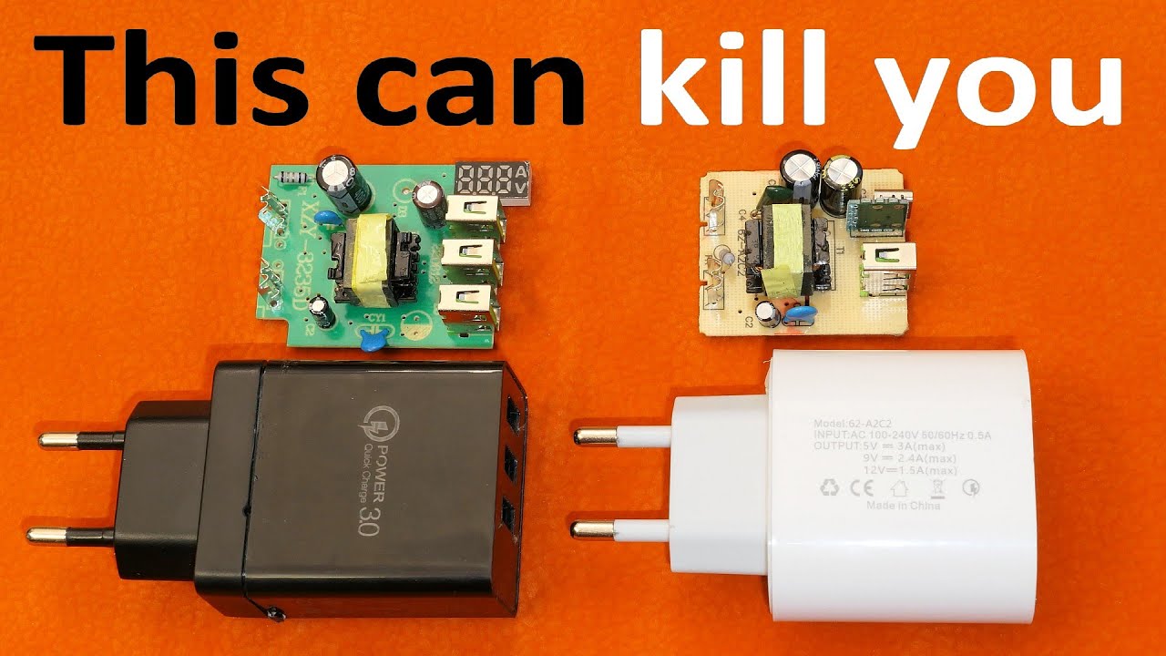 Dangerous USB chargers 16
