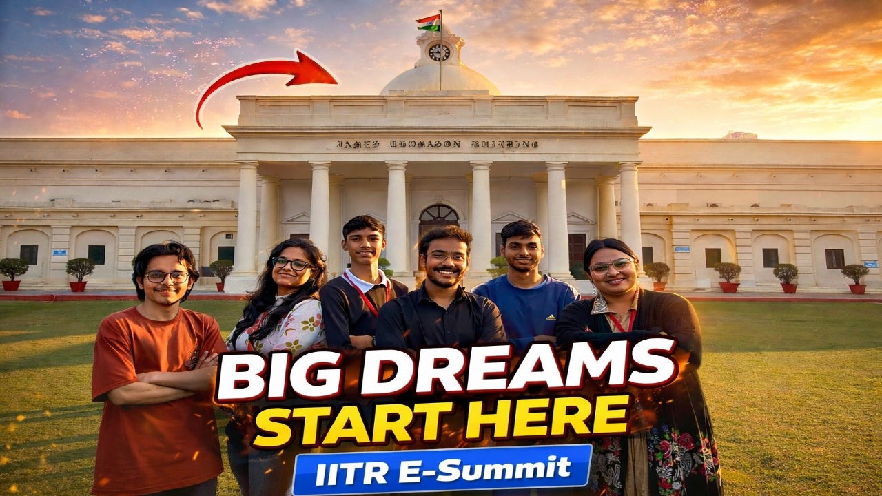 From Normal Day to IITR E-Summit 😳 | What Actually Happened