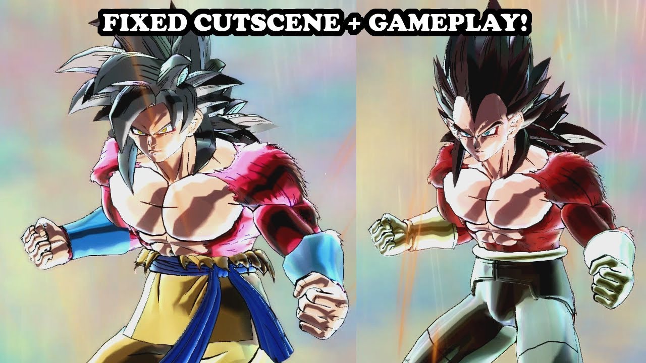 GOKU & VEGETA SSJ4 WITH WHIS TRAINING CLOTHES IN DLC 6 CUTSCENE + GAMEPLAY! Dragon Ball XV 2 Mods
