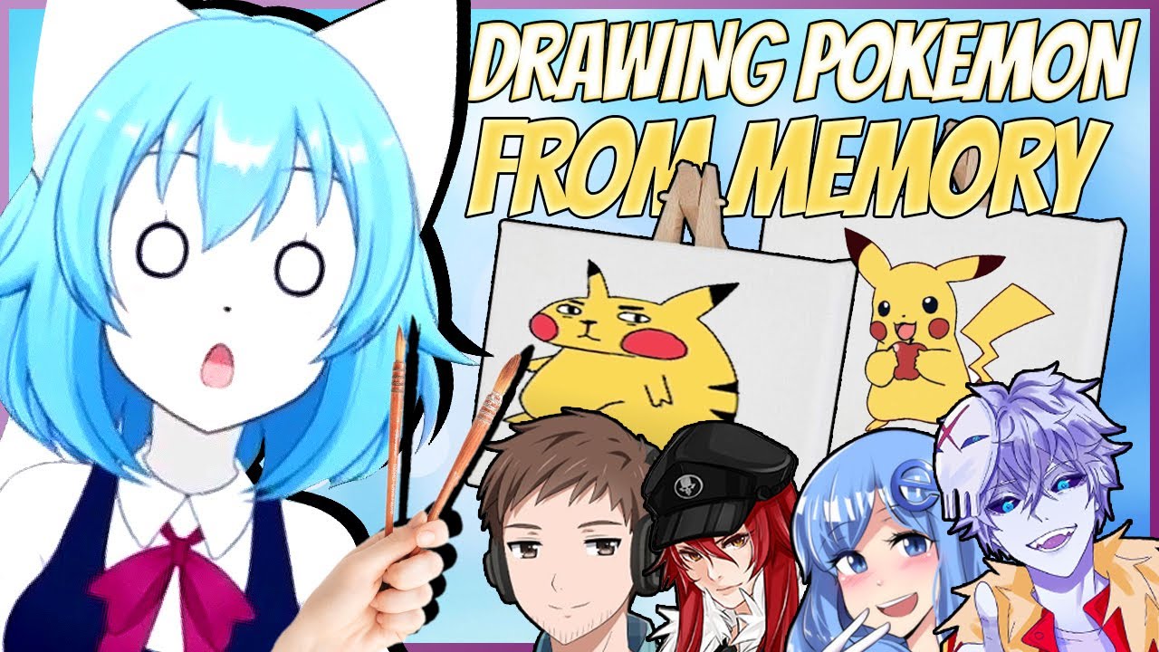 Конкурс рисования покемонов с Nuxtaku, Zentreya, Lost_Pause, Merryweather Comics и другими!