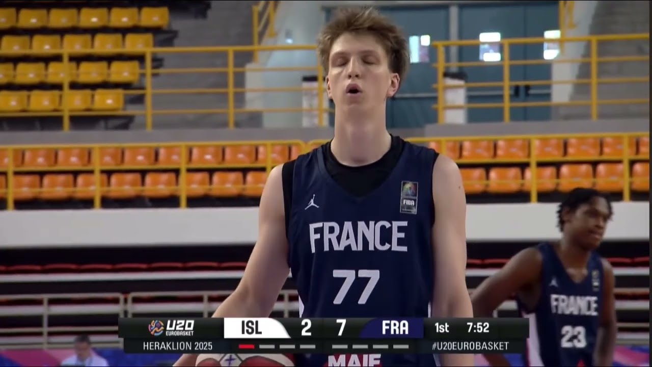Roman Domon U20 EuroBasket Highlights 🇫🇷 | All-Tournament Wing Leads France to Bronze |Murray State 