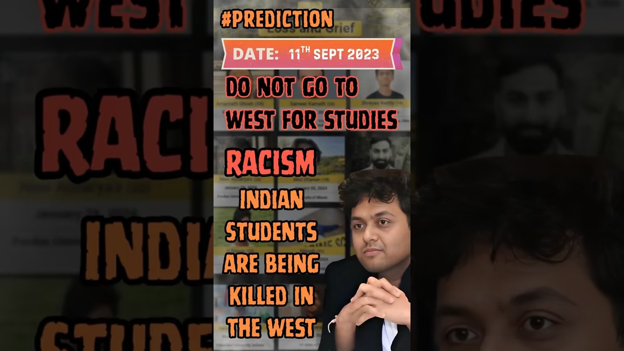 11th Sept 2023 #predictions Western Education Campuses Are Not Safe For Students | Dr. Ankit Shah