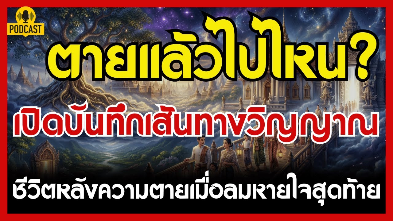 ตายแล้วไปไหน เส้นทางวิญญาณ หลังลมหายใจสุดท้าย | ธัมมานุสติ