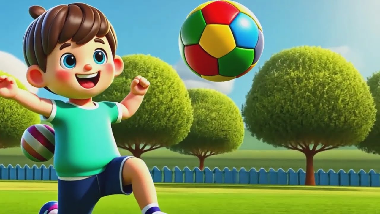 B is for Ball Learning for Kids - Alphabet Song for Kids | Learn the Letter B with Joyful Animation