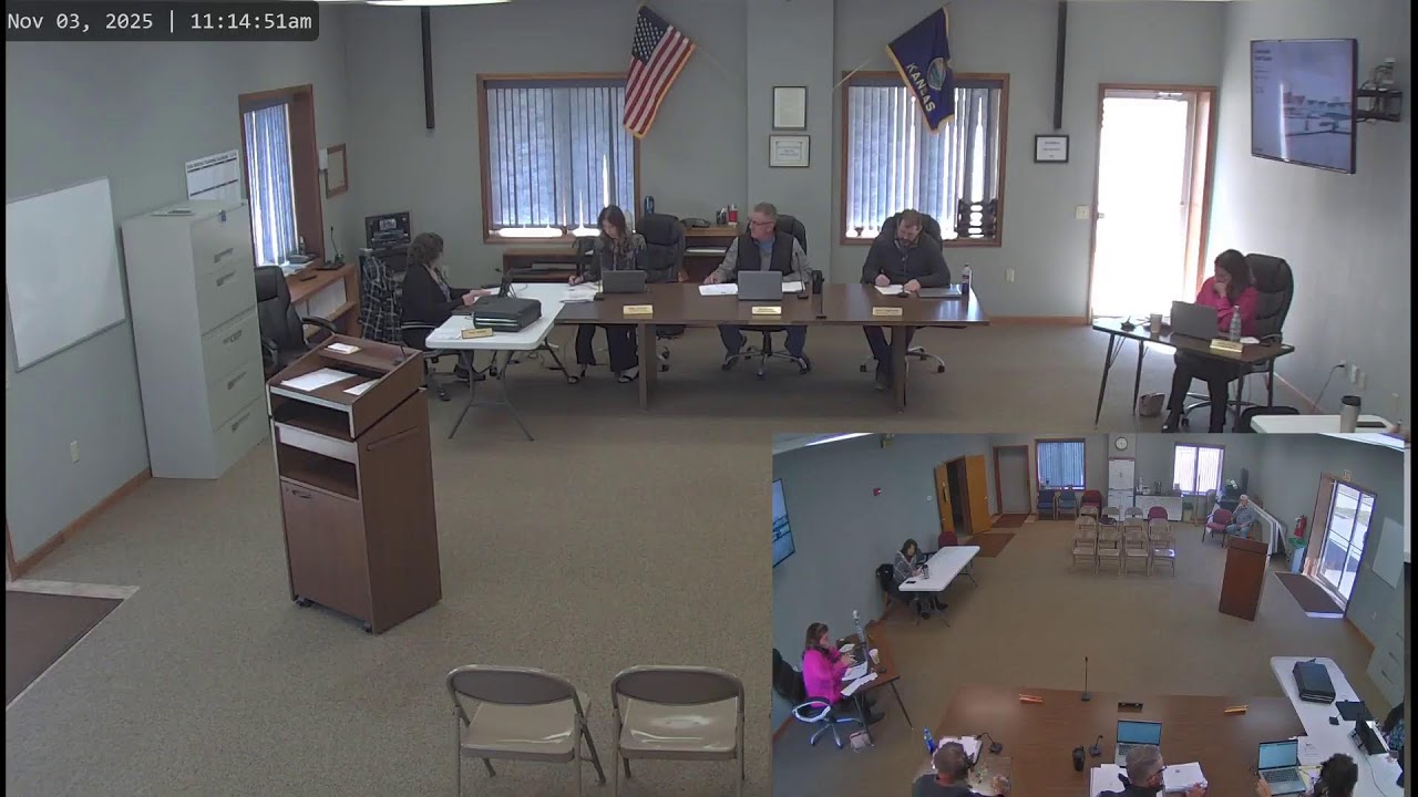 Linn County Kansas Commission Meeting  11.03.25