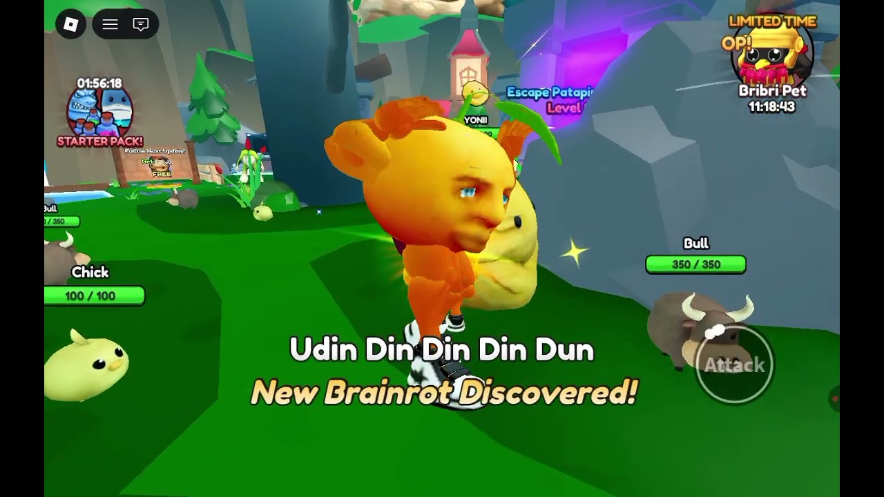 Playing brainrot evolution