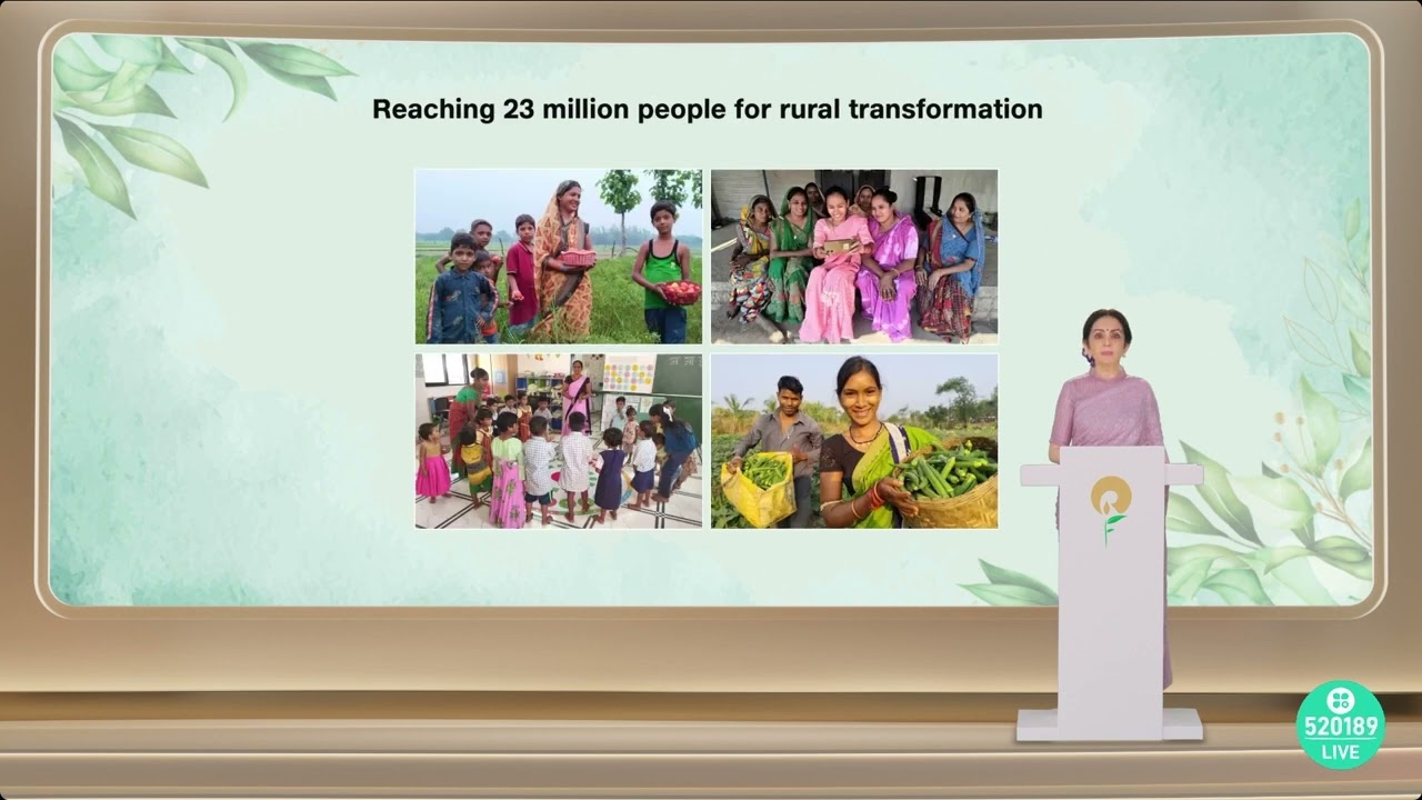 RIL AGM 2026 | Нита Амбани о масштабном влиянии Reliance Foundation