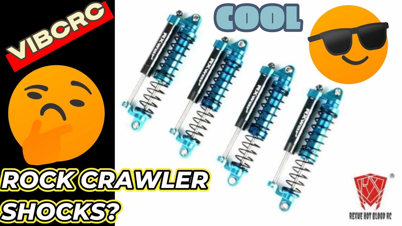 ROCK CRAWLER ДВОЙНЫЕ АМОРТИЗАТОРЫ, HOT BLOOD RC RX WAR