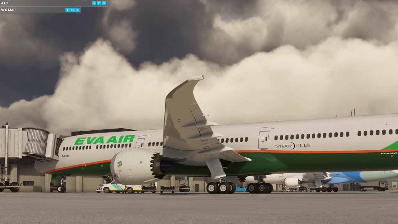 Microsoft Flight Simulator Boeing 787 大阪關西機場 - 廣島機場
