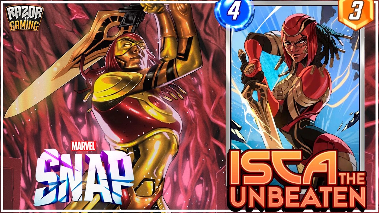 NUEVA CARTA ISCA THE UNBEATEN ¿MERECE LA PENA? + MAZOS 🔴❗ MARVEL SNAP