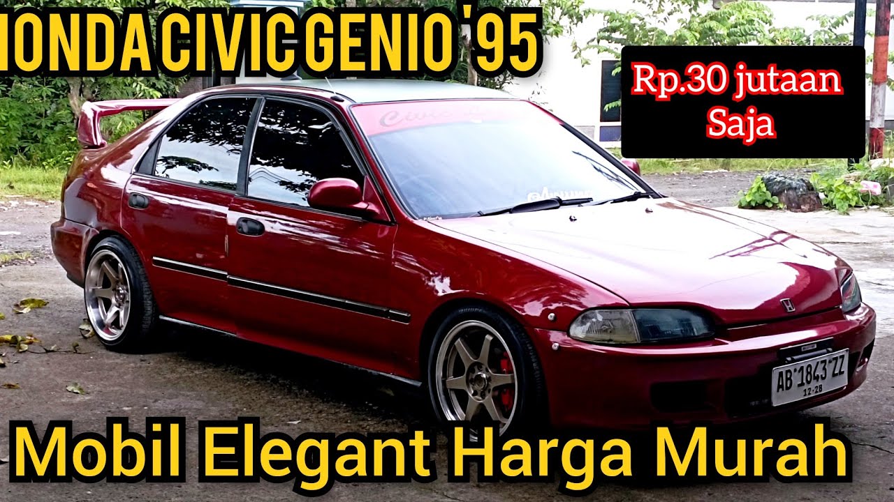 ELEGANT...!! HONDA CIVIC GENIO 1995 MANUAL || 0812-2936-4108