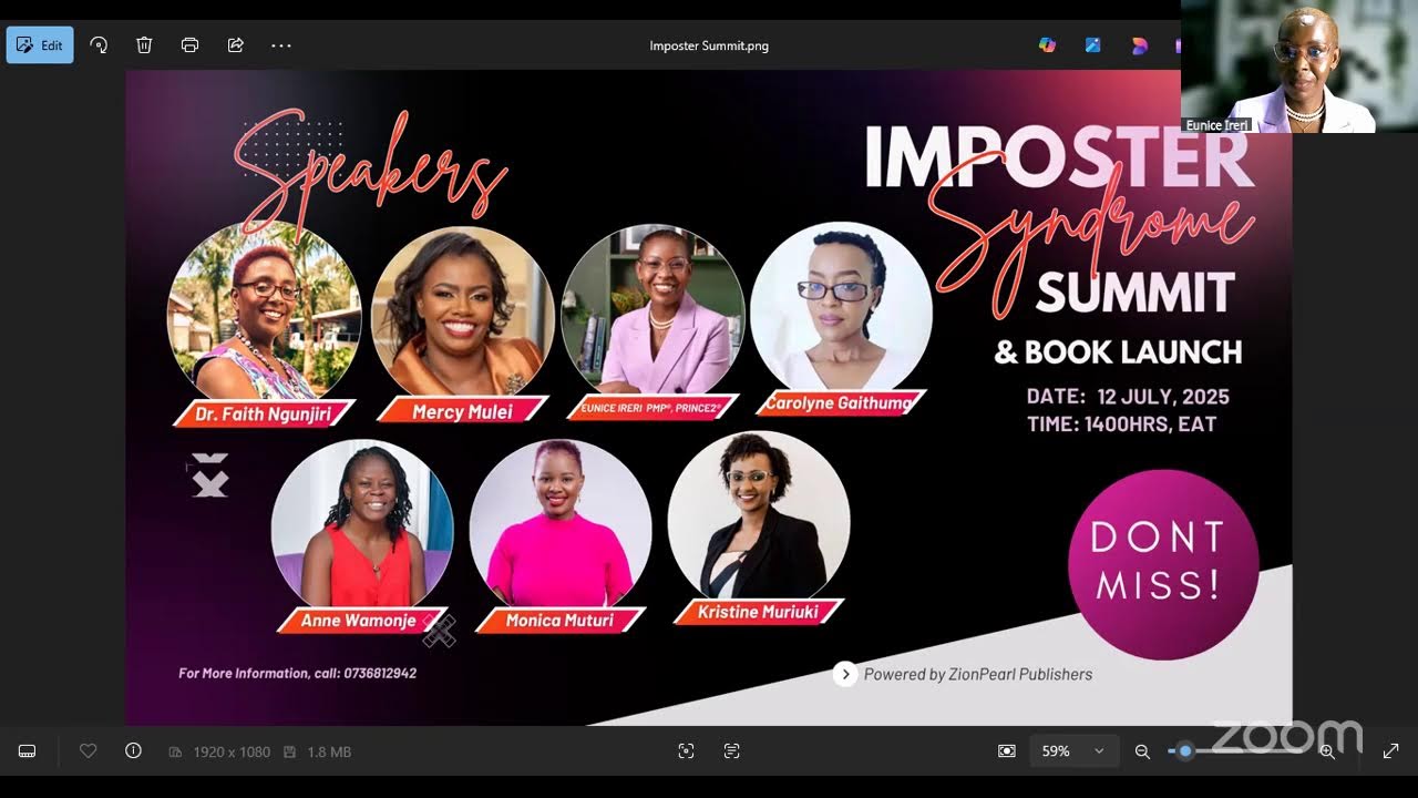 Overcoming Imposter Syndrome Webinar Ft Eunice Ireri & Caroline Gaithuma