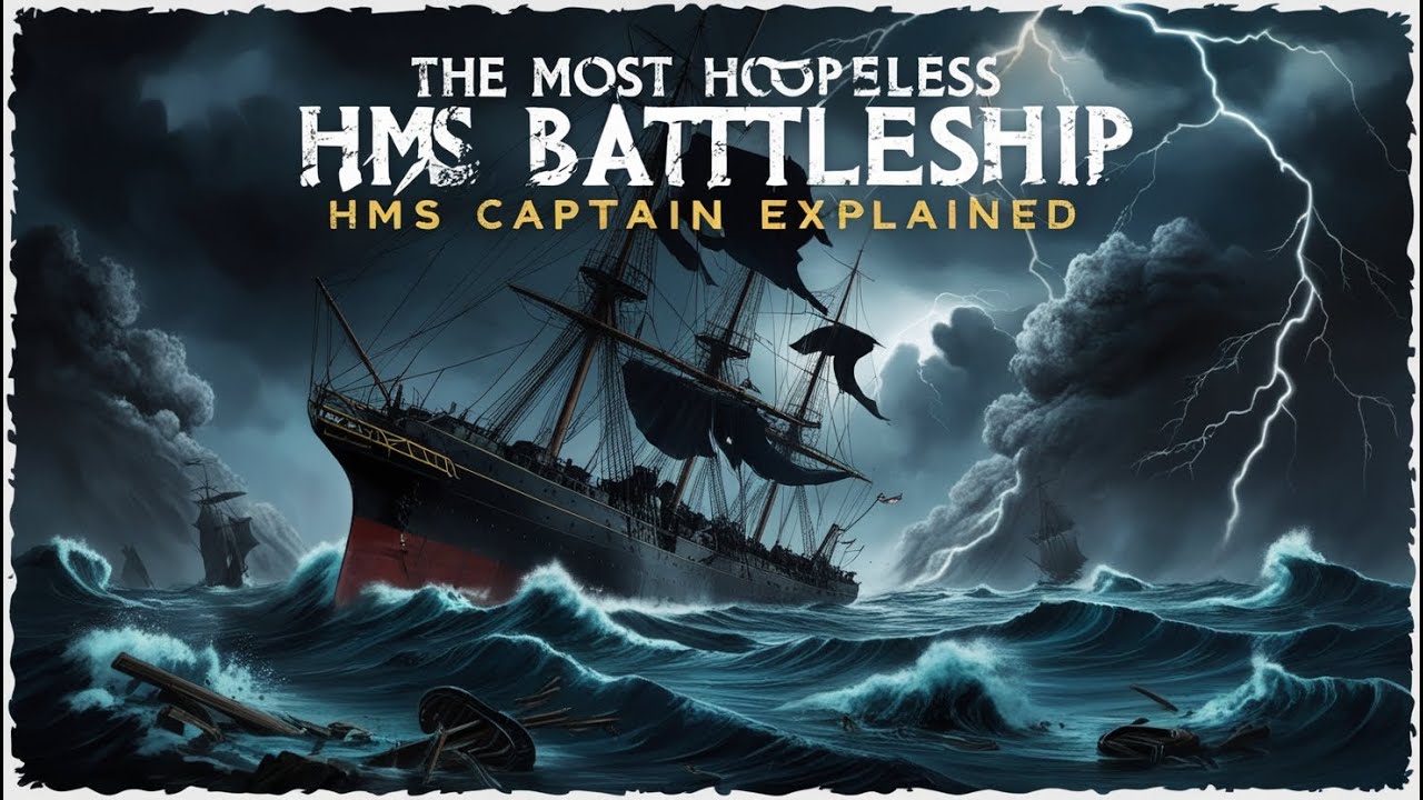 The SHOCKING Truth About HMS Captain Battleships || shipwreck stories