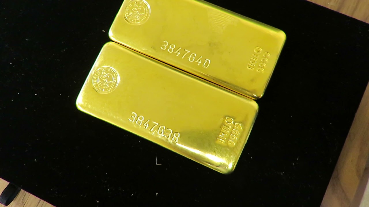HUGE gold bar unboxing
