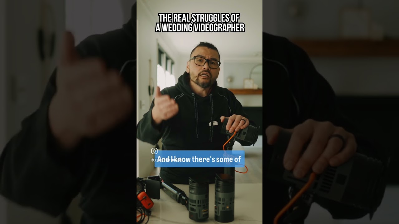 Real Struggles of a Wedding Videographer #sonyfx3 #weddingvideographer