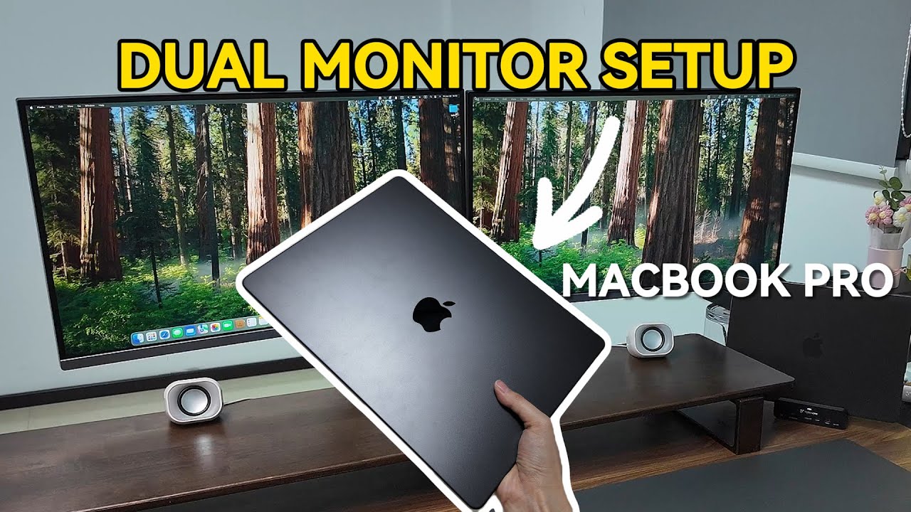 How to Connect 2 Monitors to MacBook Pro M4 Pro? TobenONE UDS040M Dual Monitor Setup