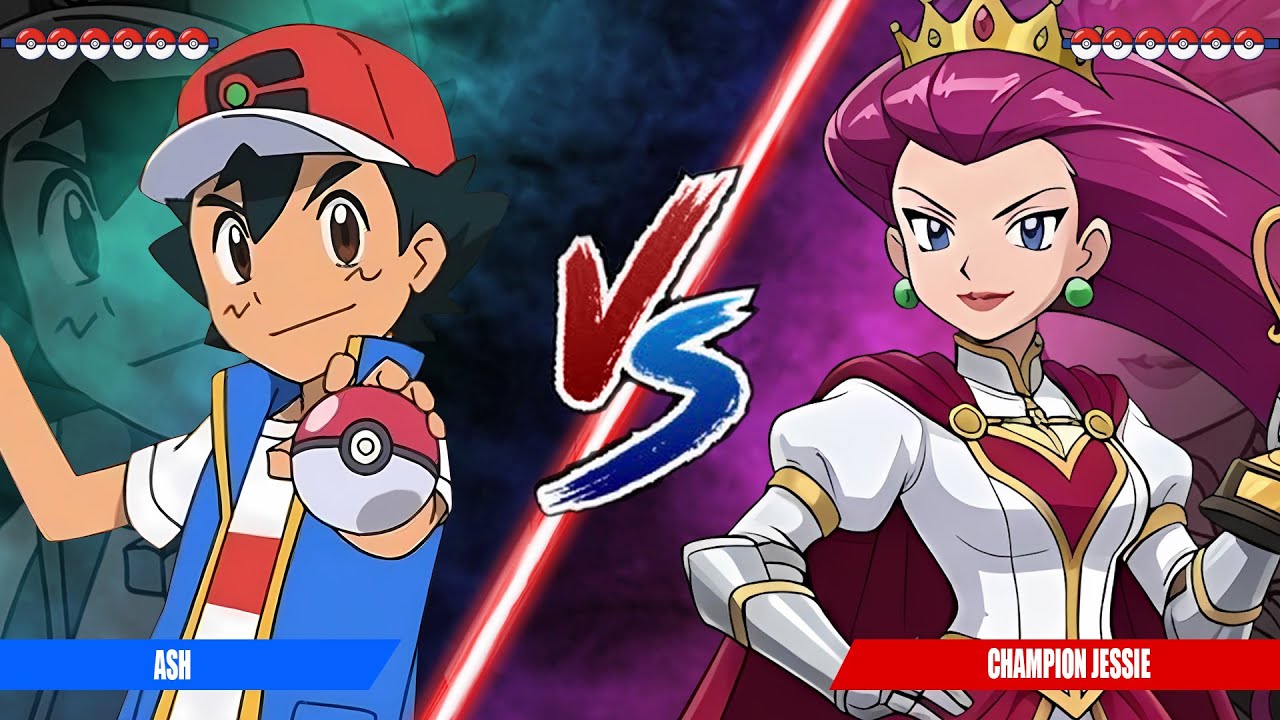 Pokémon Battle Multiverse: Эш против чемпионки Джесси