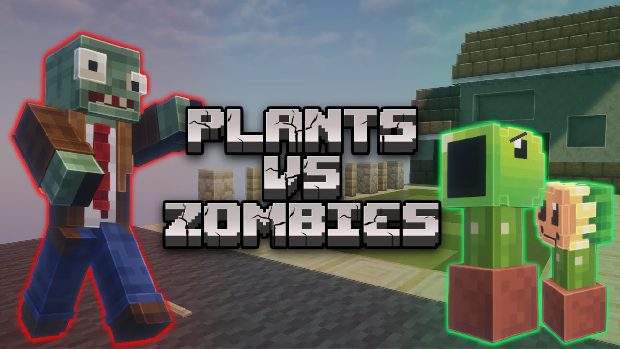I made Plants vs Zombies in Vanilla Minecraft