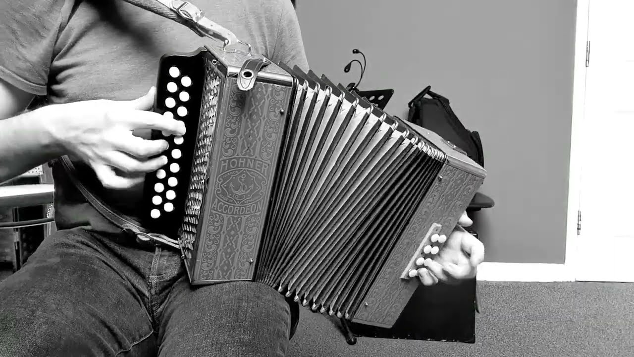 La paire de Saulxures (mazurka, Sylvain Butté) accordéon diatonique, melodeon
