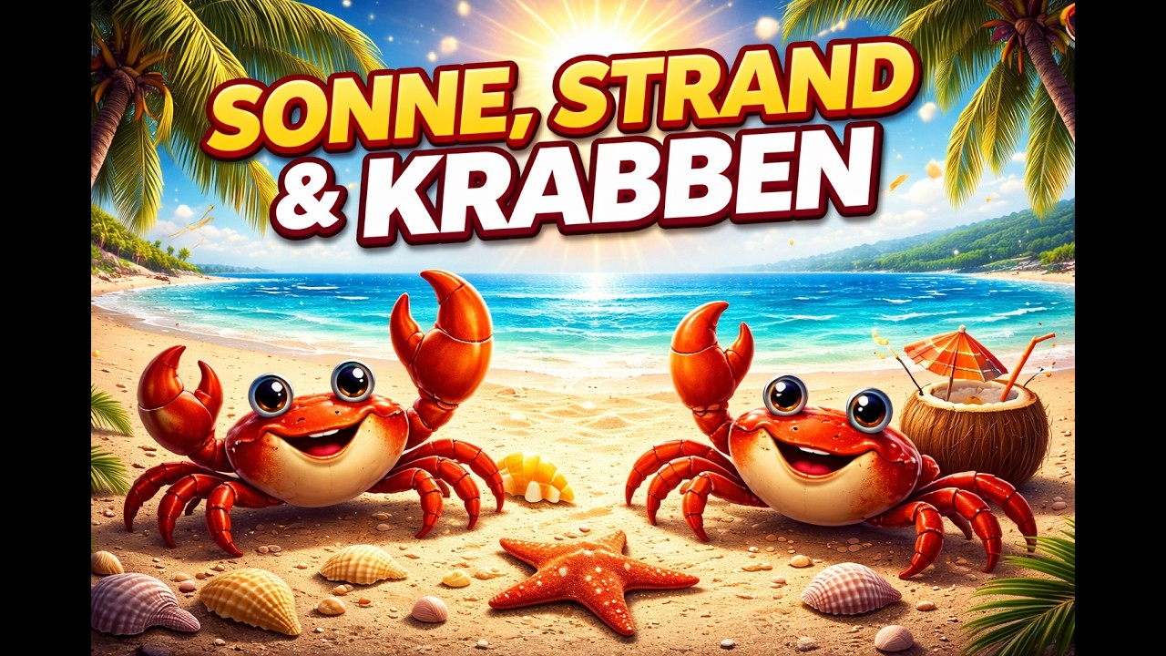 Sonne, Strand und Krabben