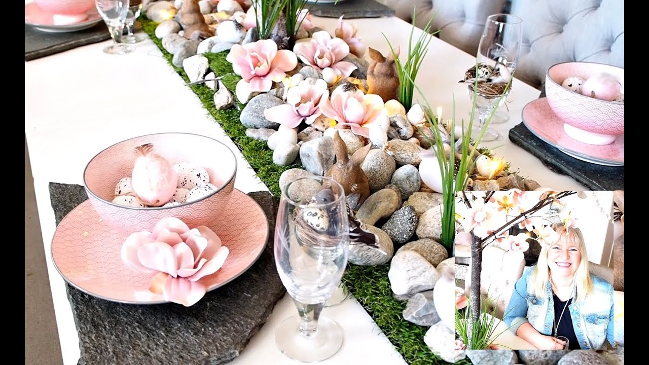 Easter Tablescape - A magnolia fairyland