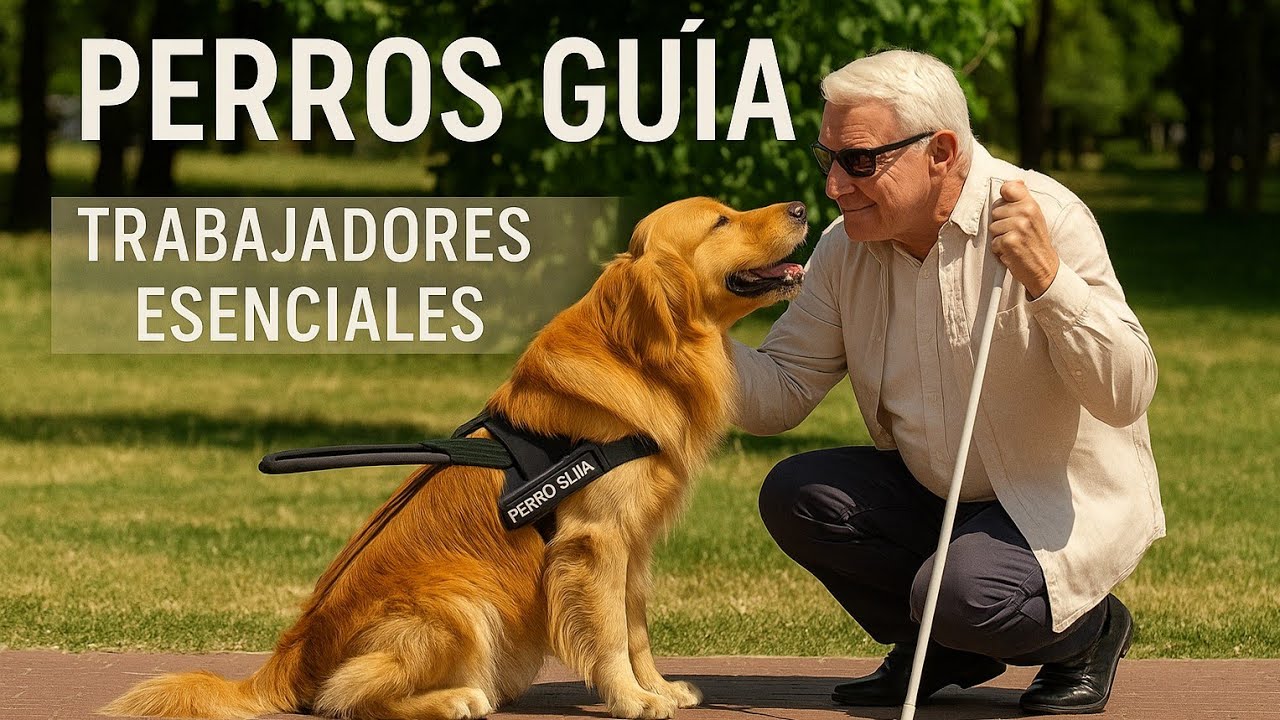 Descubre el increíble mundo de los perros lazarillos