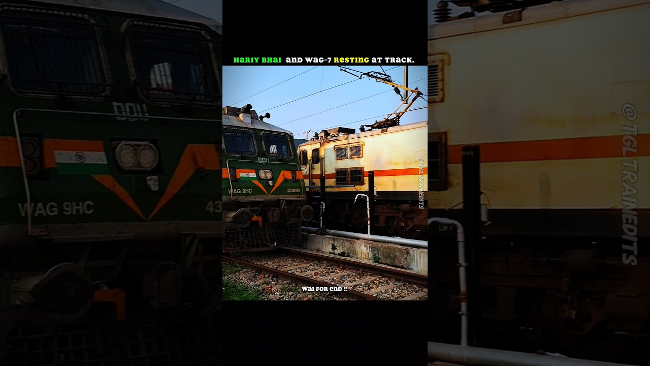 Truck Kidnapped WAP-7 and WAG-9 😱😂 | Indian Railways Funny Edit | Diesel vs Electric