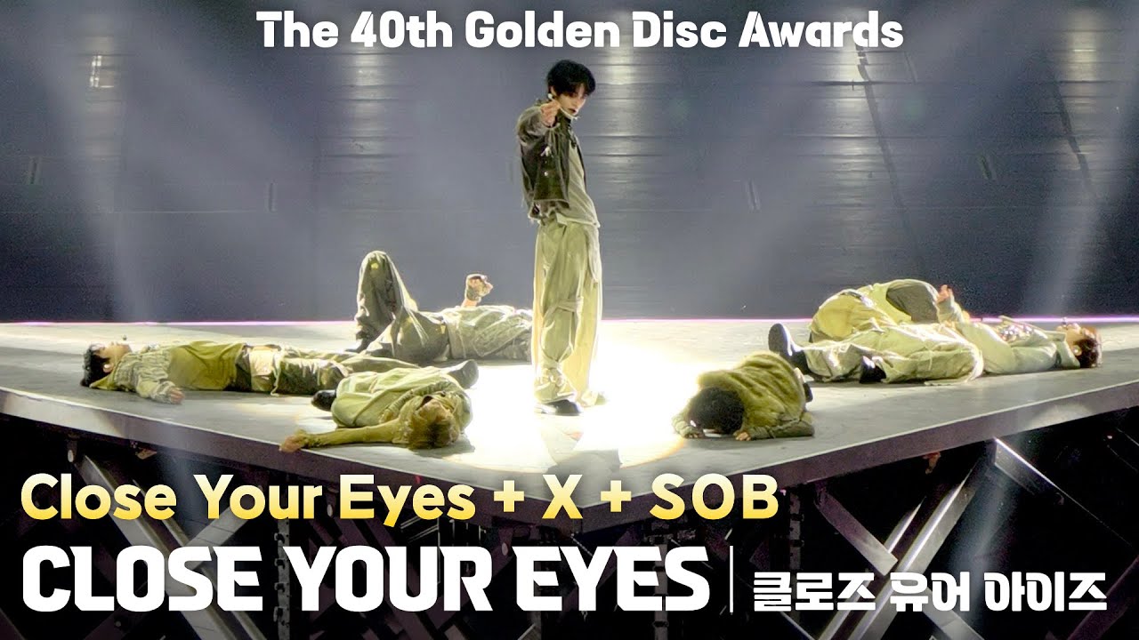CLOSE YOUR EYES(클로즈 유어 아이즈) 「Close Your Eyes + X + SOB」 가로 직캠 | Golden Disc Awards(골든디스크 어워즈) 2026