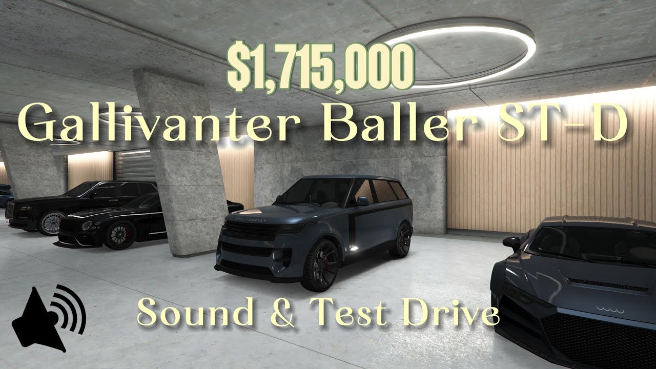 GTA V Gallivanter Baller ST-D SOUND & TEST DRIVE