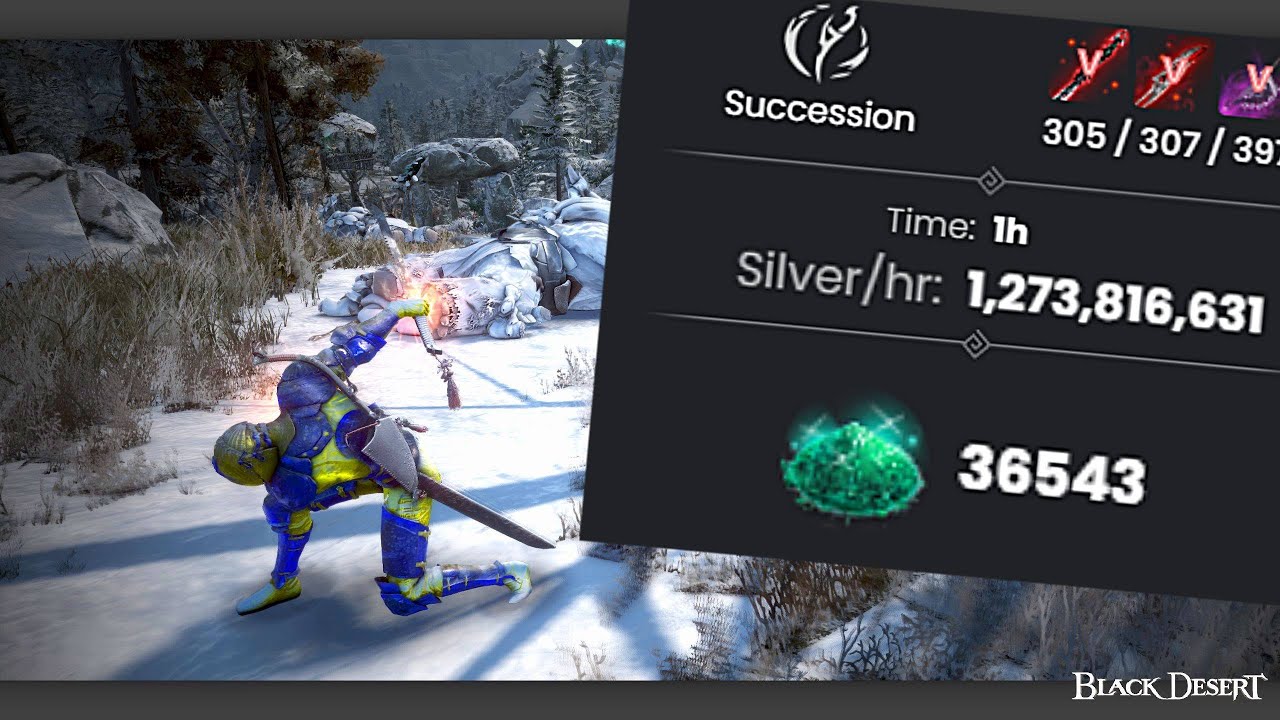 BDO | Musa Succession 305 Kutum | Starlight Jade Forest ~35k (YLS + Agris)