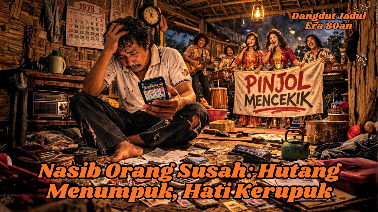 Dangdut Jadul || Nasib Orang Susah: Hutang Menumpuk, Hati Kerupuk