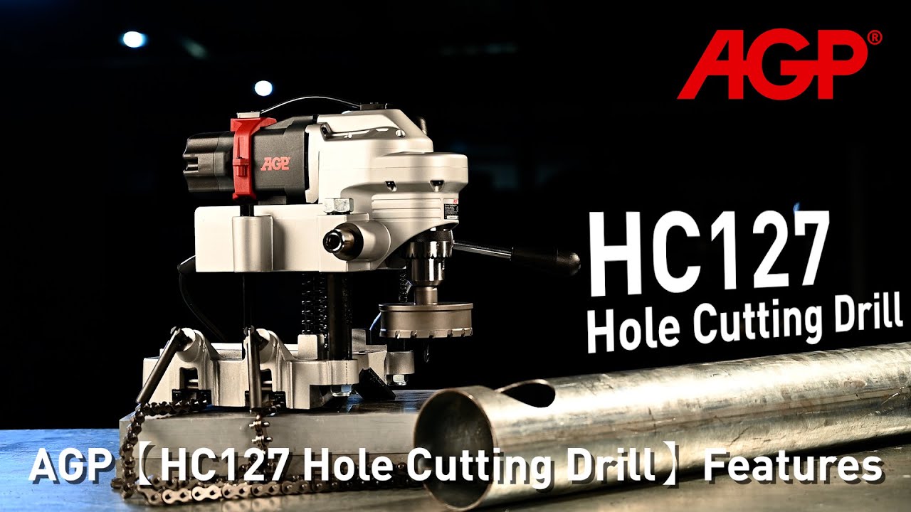 AGP【HC127 Hole Cutting Drill】Features