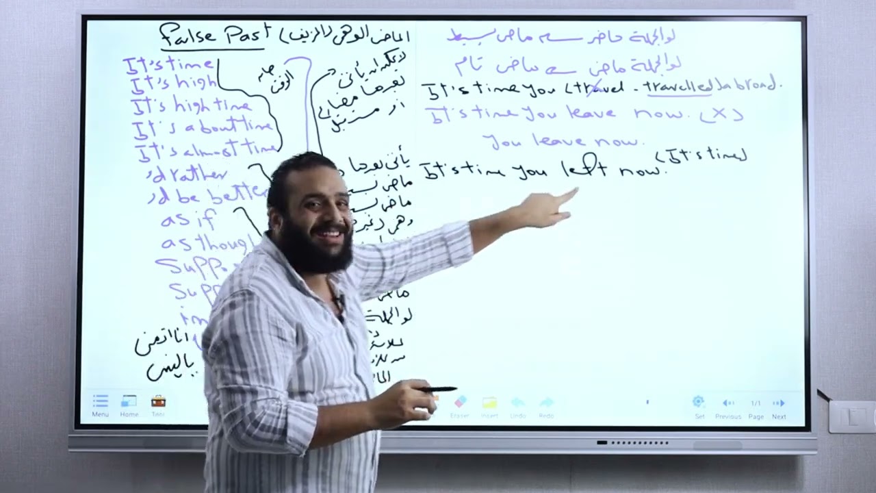الماضي البسيط الوهمي للثانويه العامه