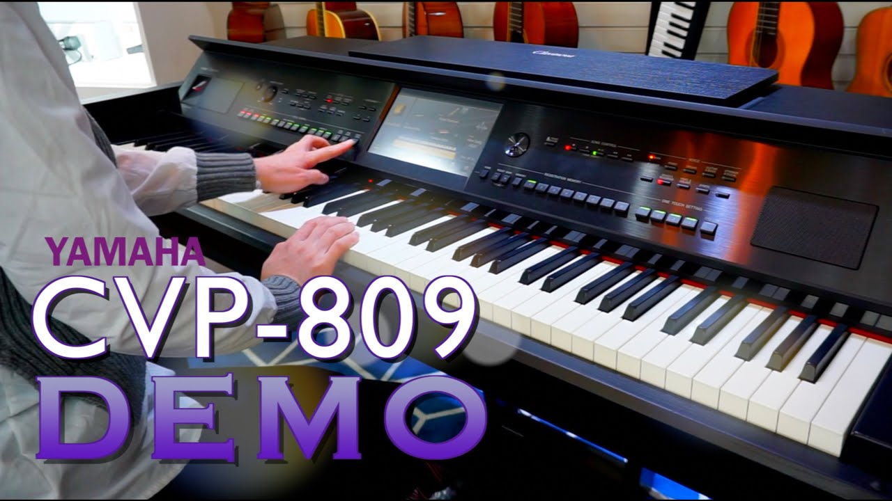 YAMAHA CVP-809 Voice Demonstration(All Section)